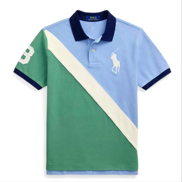 Polo Ralph Lauren Other - Polo Ralph Lauren Kids Size Big Pony Cotton Mesh Polo Shirt Boys Large 14 - 16
